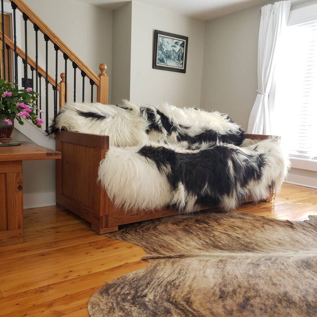 Noryageur Genuine Sheepskin Rug
