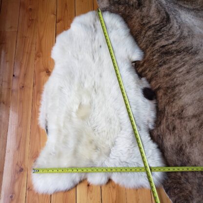 thick natural sheepskin rug