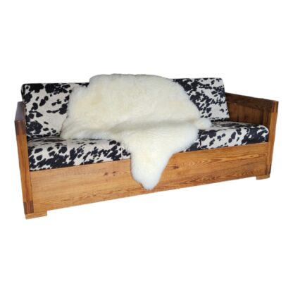 Large Natural soft sheepskin blanket throw rug