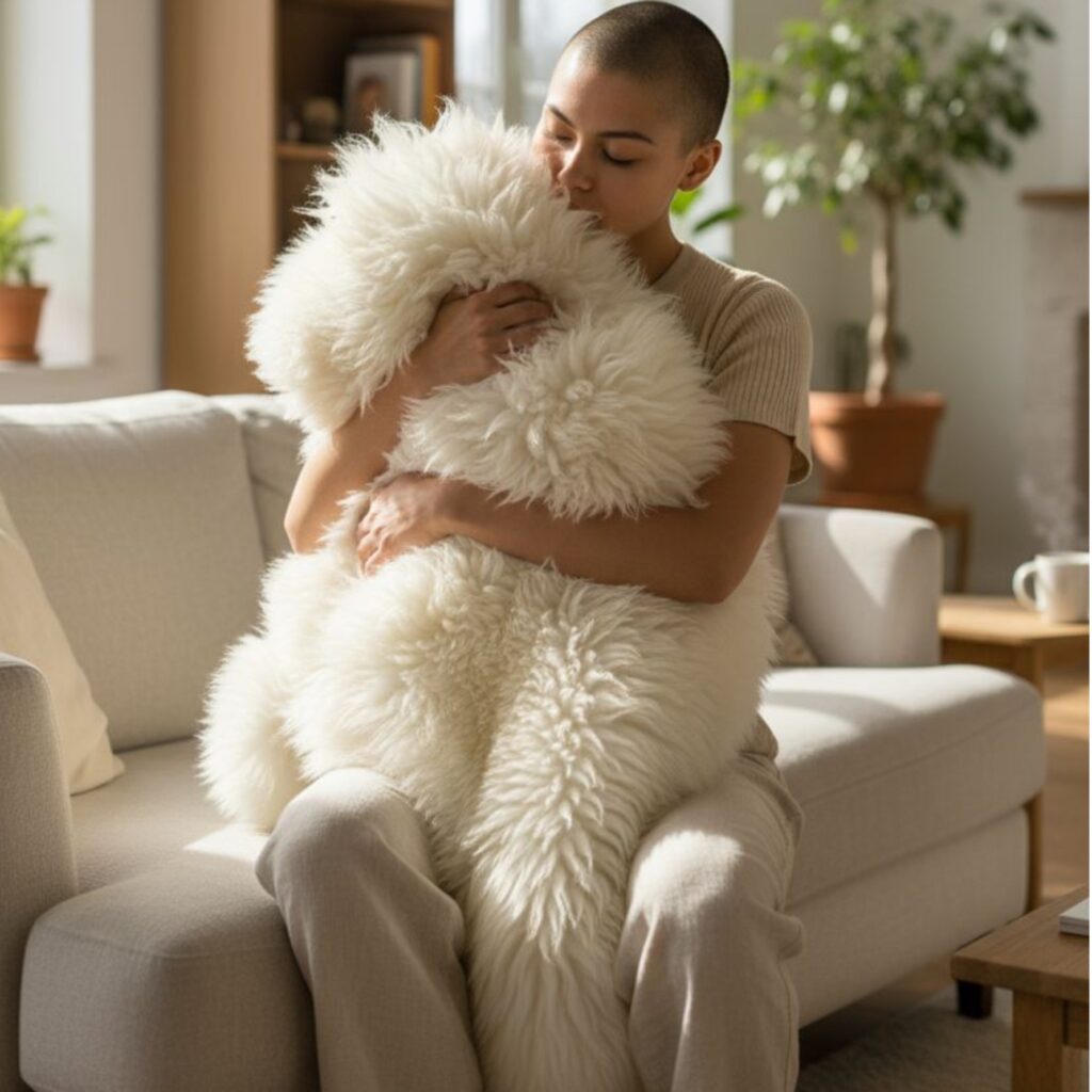 Giant Big Lofty XXL Oversized Sheepskins
