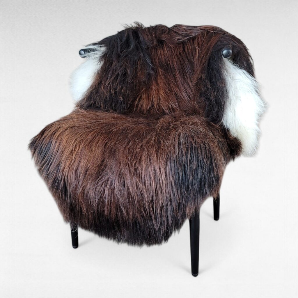 Icelandic Sheepskin - XL Natural Moorit (56" x 37")