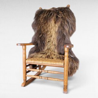 Giant Wide Icelandic Sheepskin - Brown Moorit 55" x 40"