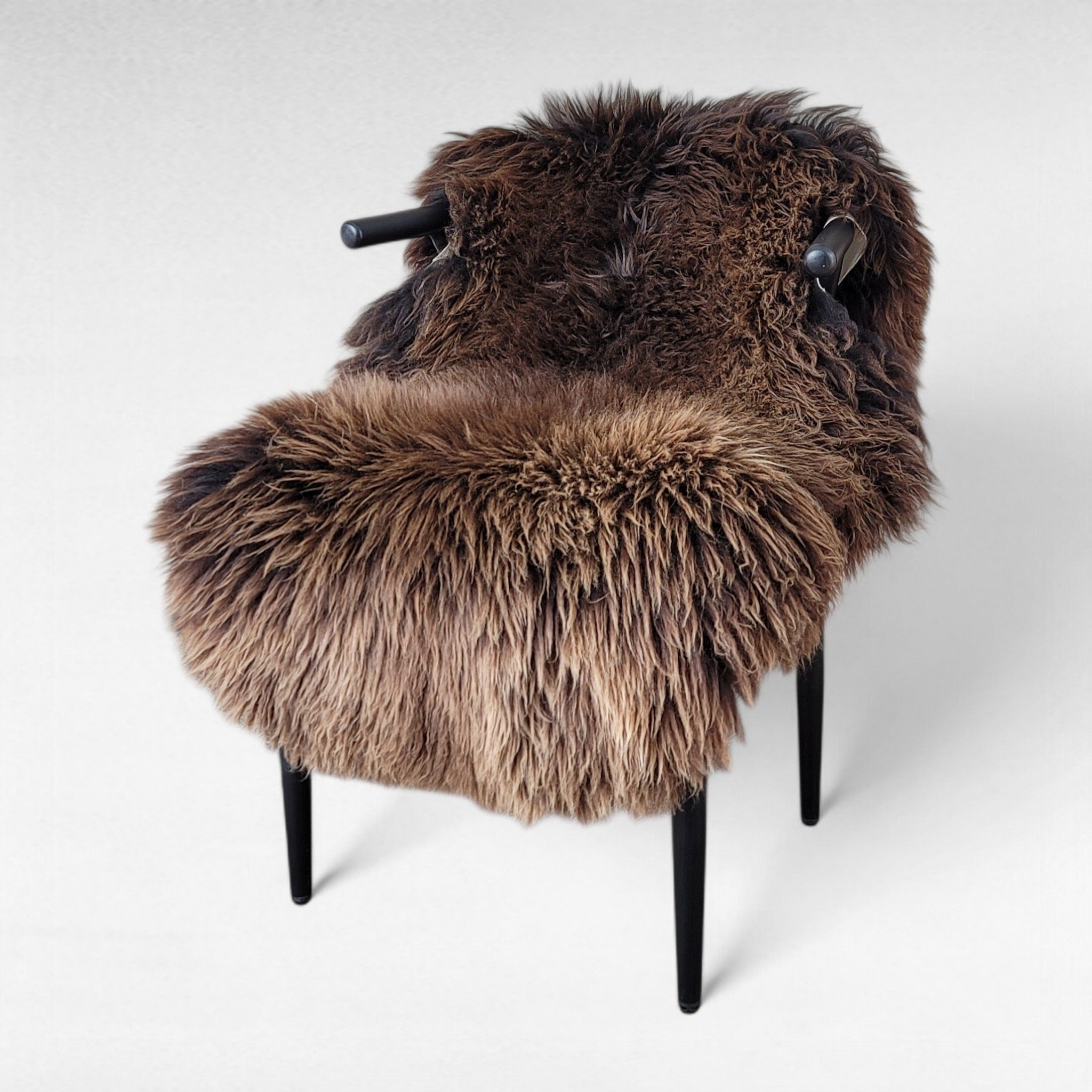Large Soft Plush Lofty Brown Genuine Dutch Sheepskin 49" x 32" Large Soft Plush Lofty Brown Genuine Dutch Sheepskin 49" x 32"
