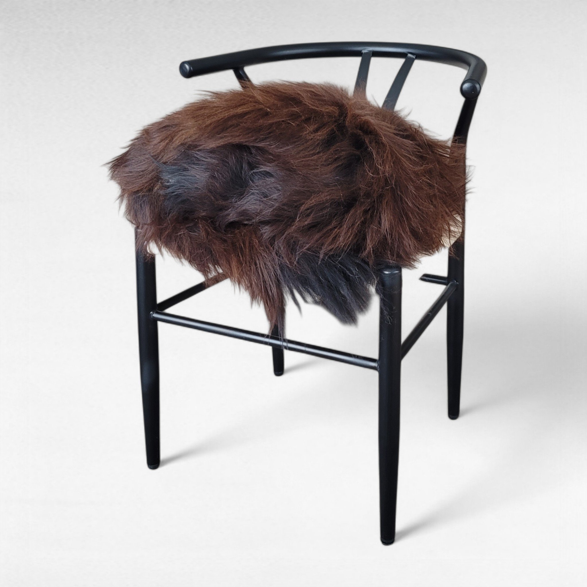 XL Natural Auburn Moorit Genuine Icelandic Sheepskin 54" x 32" XL Natural Auburn Moorit Genuine Icelandic Sheepskin 54" x 32" - Image 2