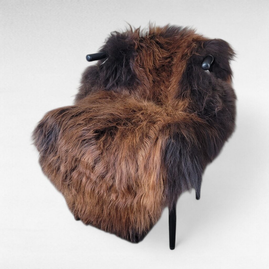 XL Naturally Colored Moorit Icelandic Sheepskin (55" x 33")