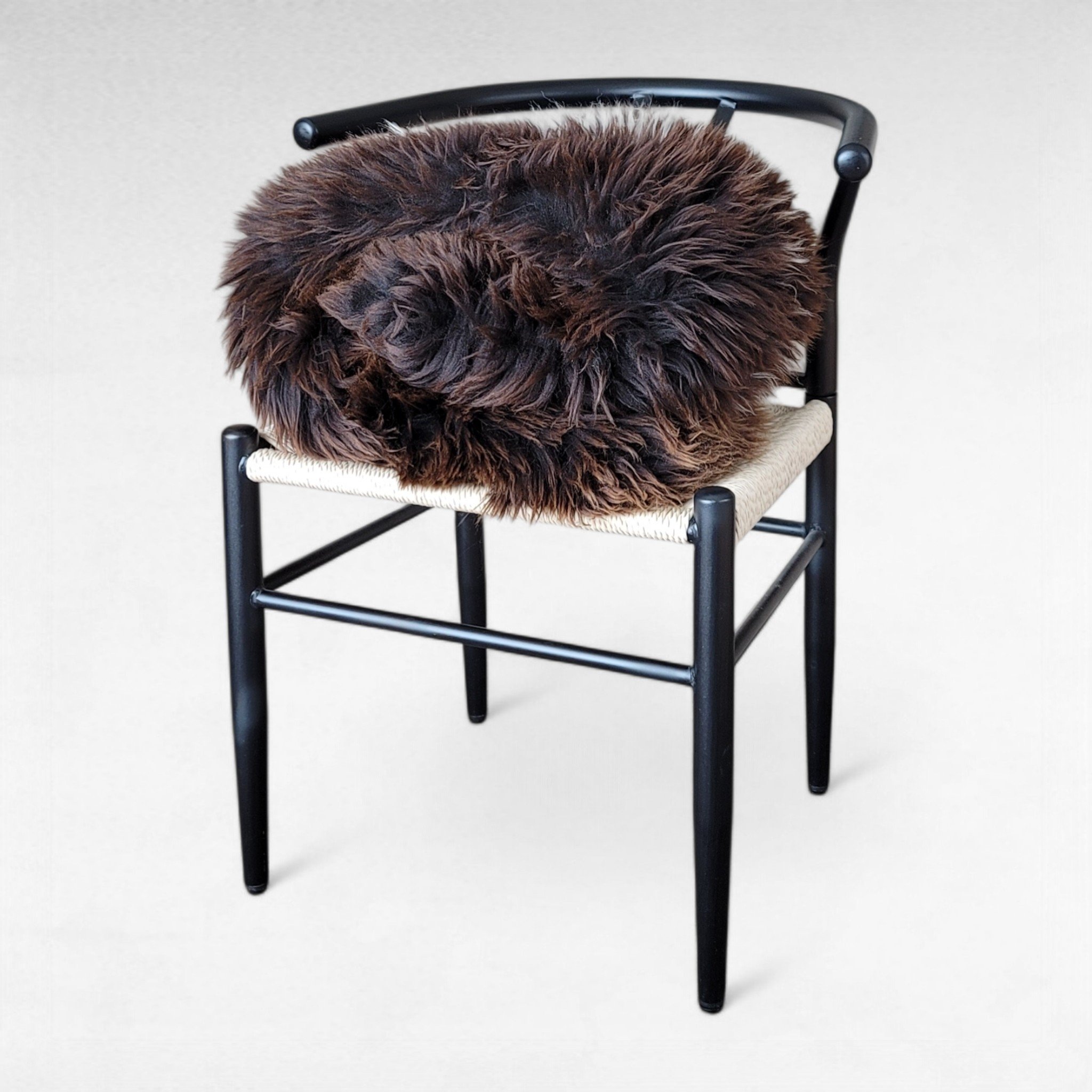 Soft Natural Spotted Dutch Sheepskin Rug