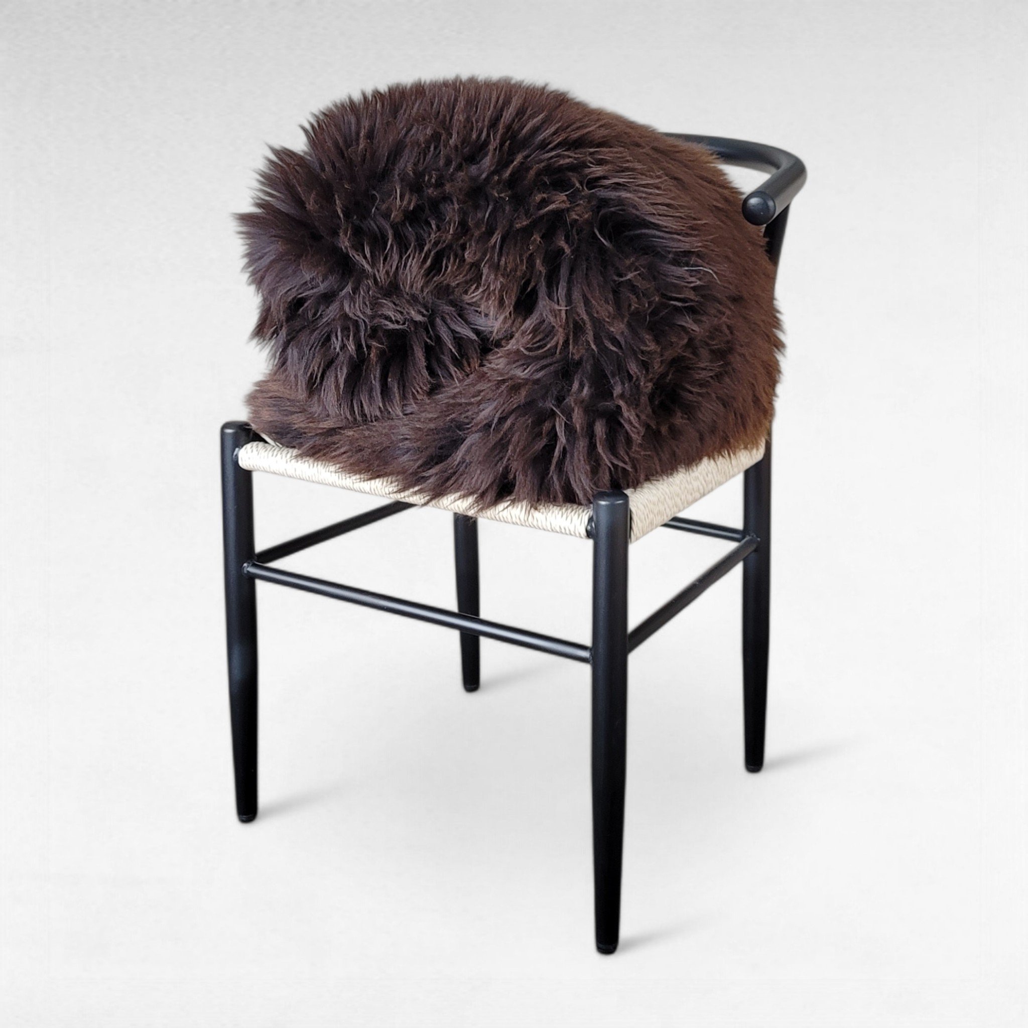 Dutch Brown Fur Rug Extremely Density 49" x 29" Extremely Density Dutch Brown Fur Rug