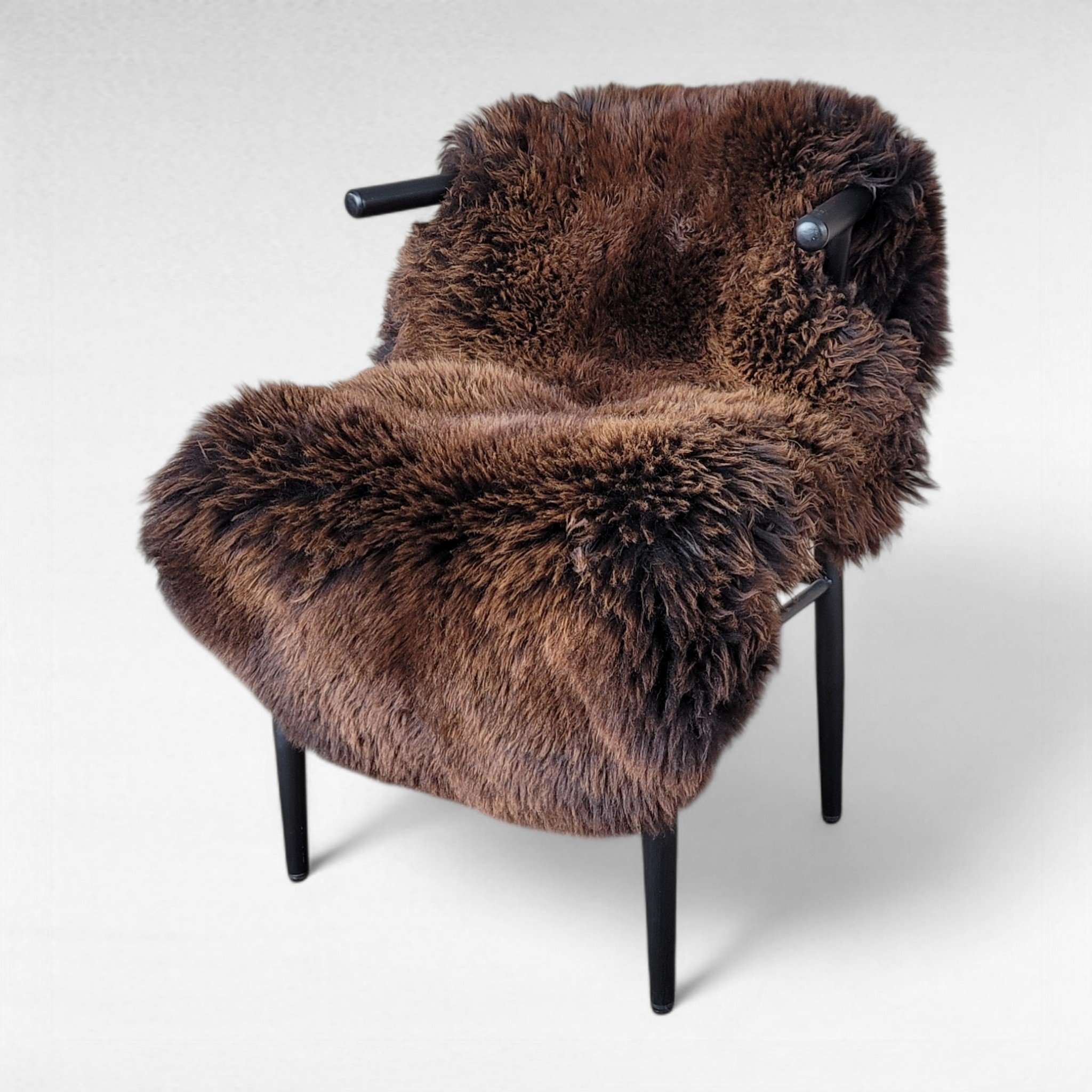 Big Brown Dutch Sheepskin Rug 50" x 29" Big Brown Dutch Sheepskin Rug 50″ x 29″