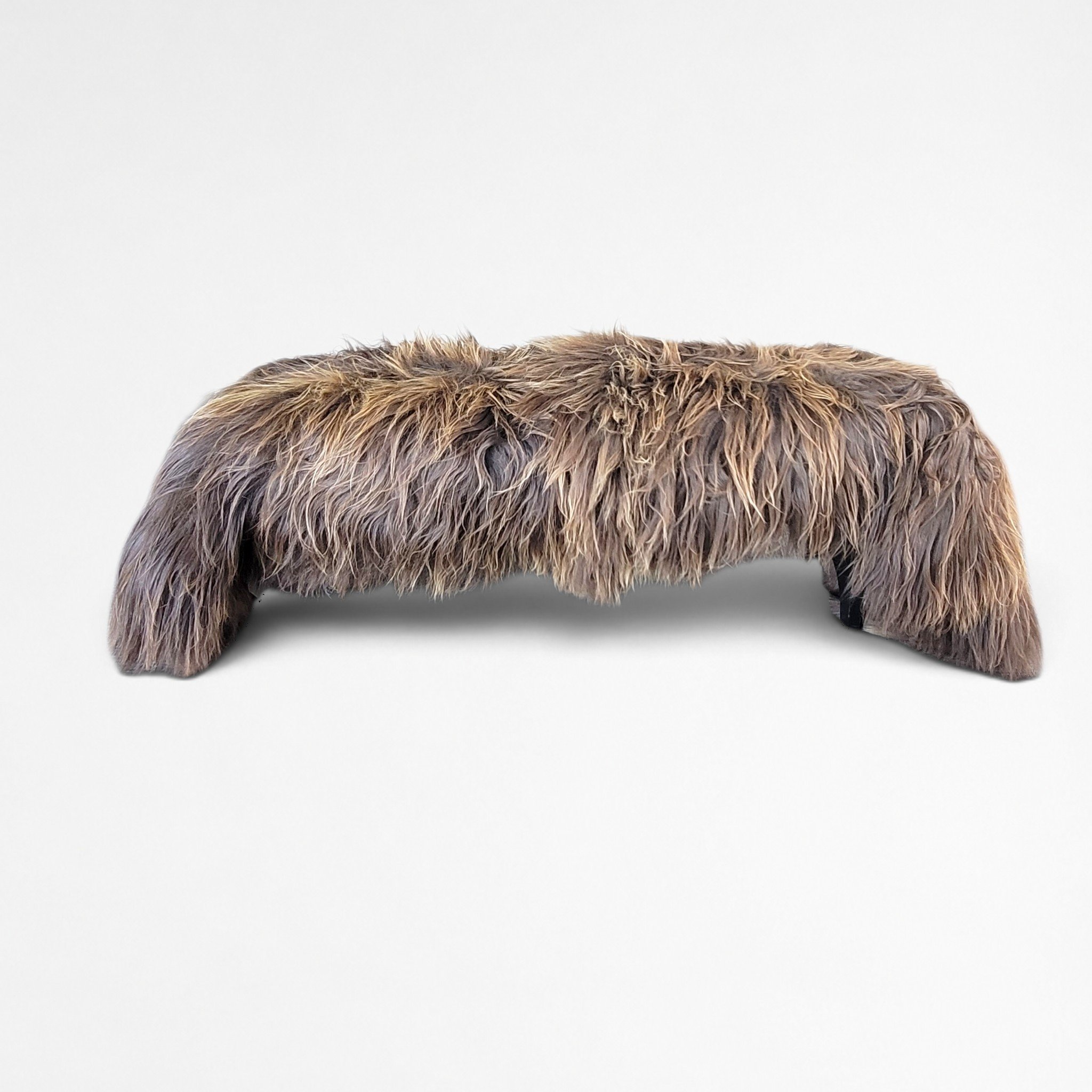 Brown Double Long Icelandic Sheepskin Rug XXL - Image 10