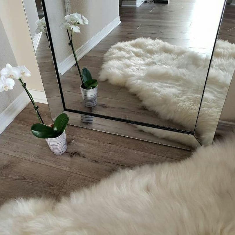 Thick Brown Holland Sheepskin Rug