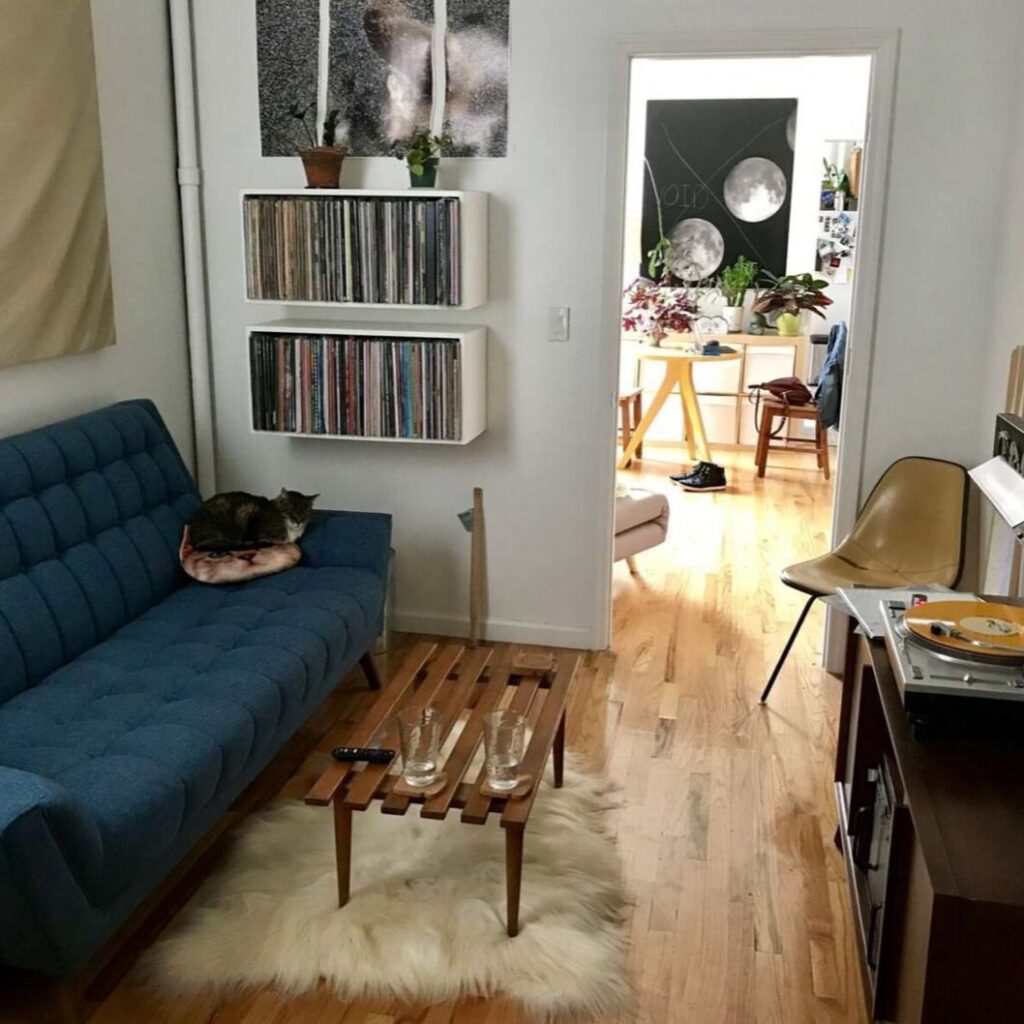 Thick Brown Holland Sheepskin Rug