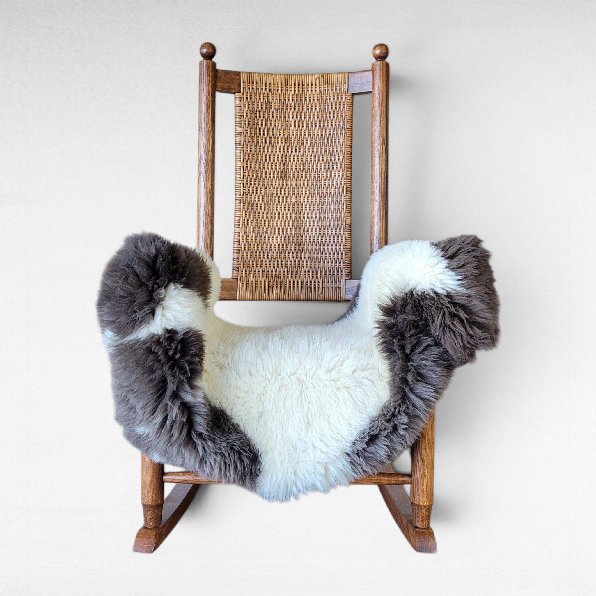 Stitched & Fixed Sheepskin Rug - Luxurious Wool (44" x 27") Stitched & Fixed Sheepskin Rug - Luxurious Wool (44" x 27") - Image 2