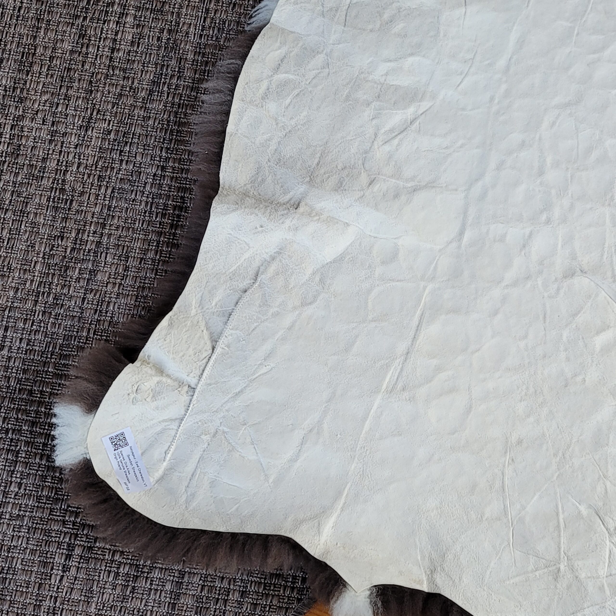 Stitched & Fixed Sheepskin Rug - Luxurious Wool (44" x 27") Stitched & Fixed Sheepskin Rug - Luxurious Wool (44" x 27") - Image 7