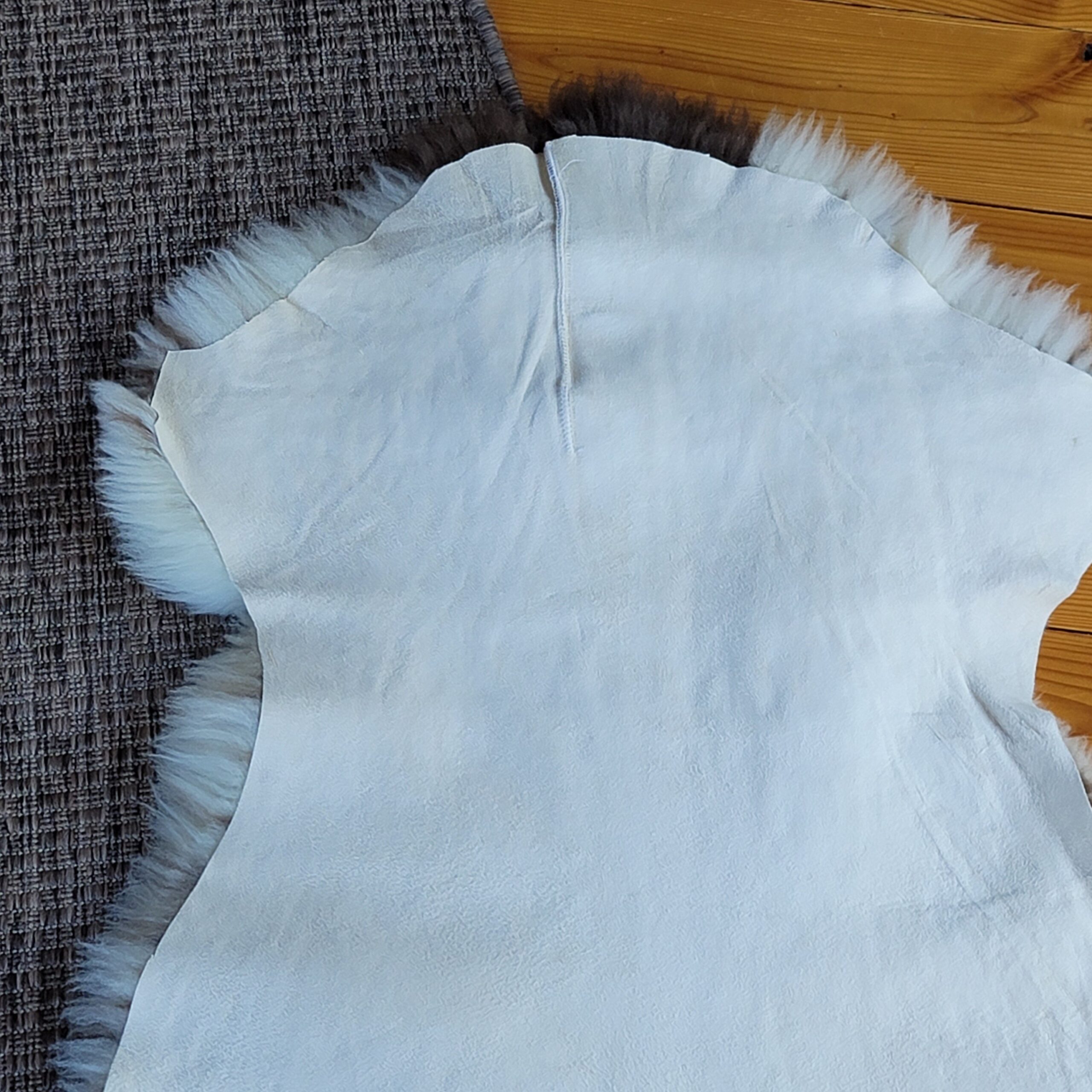 Stitched & Fixed Sheepskin Rug - Luxurious Wool (46" x 27") Stitched & Fixed Sheepskin Rug - Luxurious Wool (46" x 27") - Image 7
