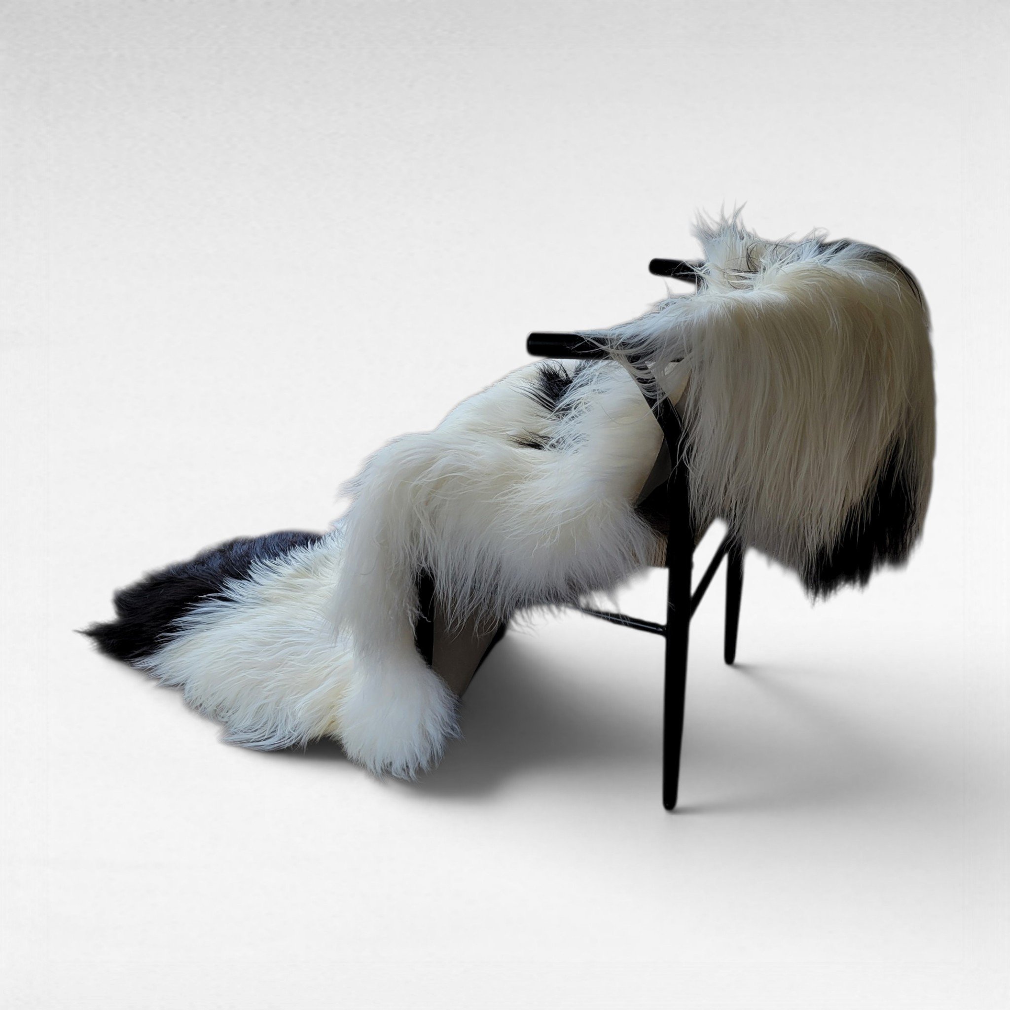 Spotted Double Pelt Icelandic Sheepskin 7' Long Spotted Double Pelt Icelandic Sheepskin 7' Long - Image 3