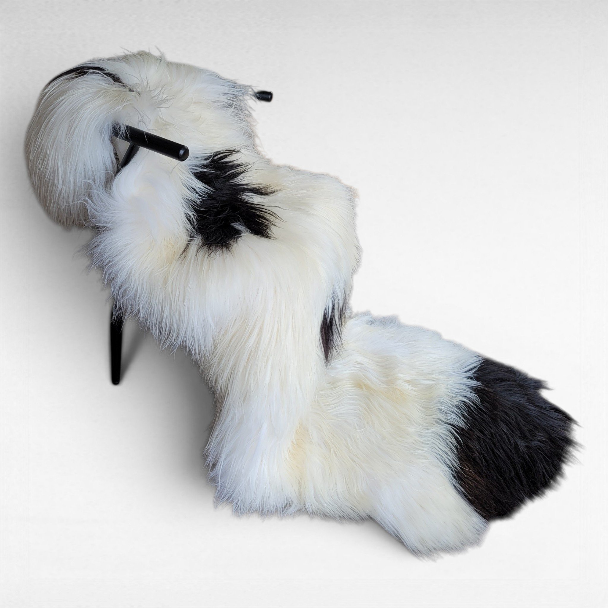 Spotted Double Pelt Icelandic Sheepskin 7' Long Spotted Double Pelt Icelandic Sheepskin 7' Long
