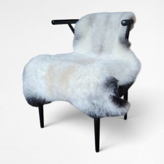 Natural Gray Icelandic Lambskin 44" x 28"