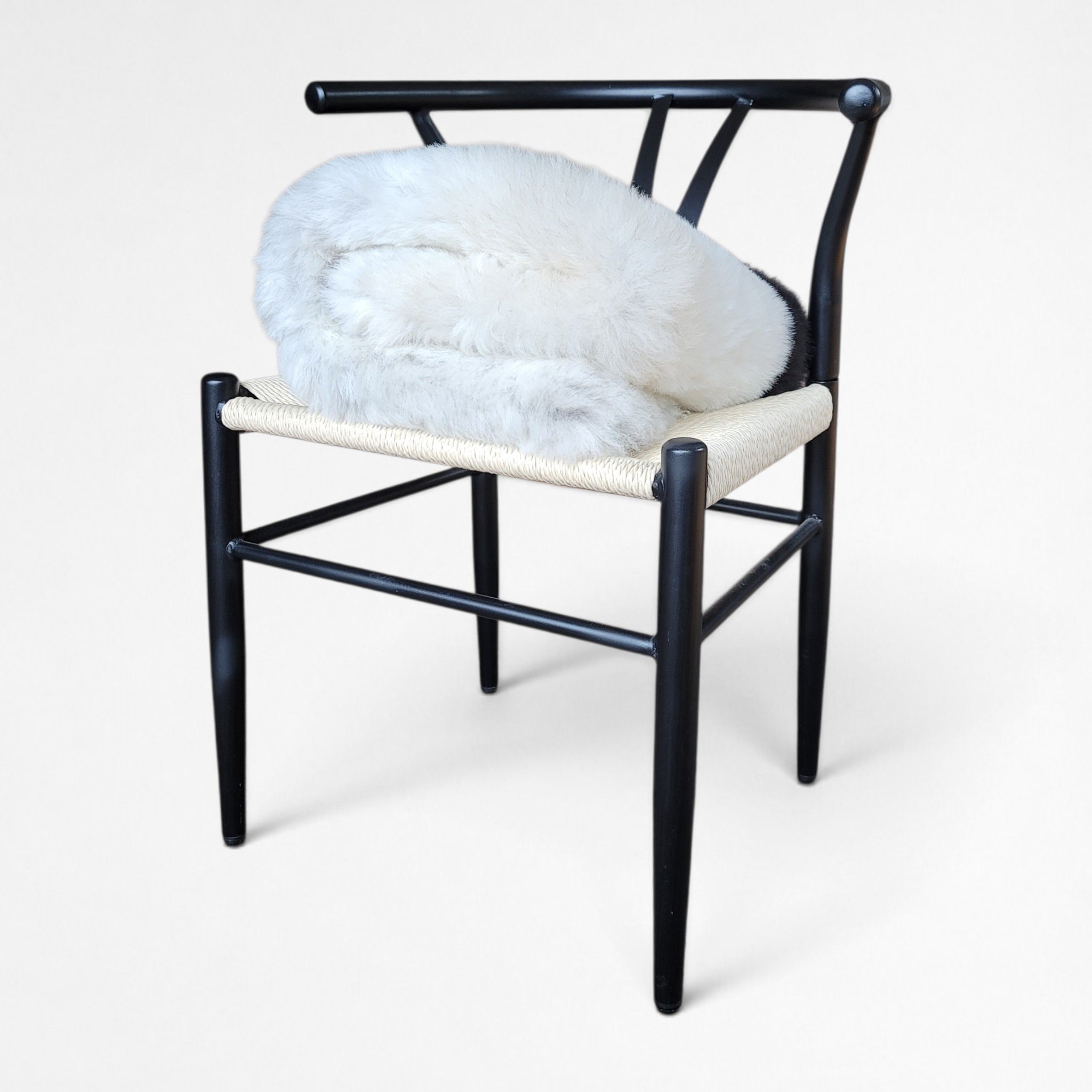 Natural Gray Icelandic Lambskin 44" x 28" - Image 2