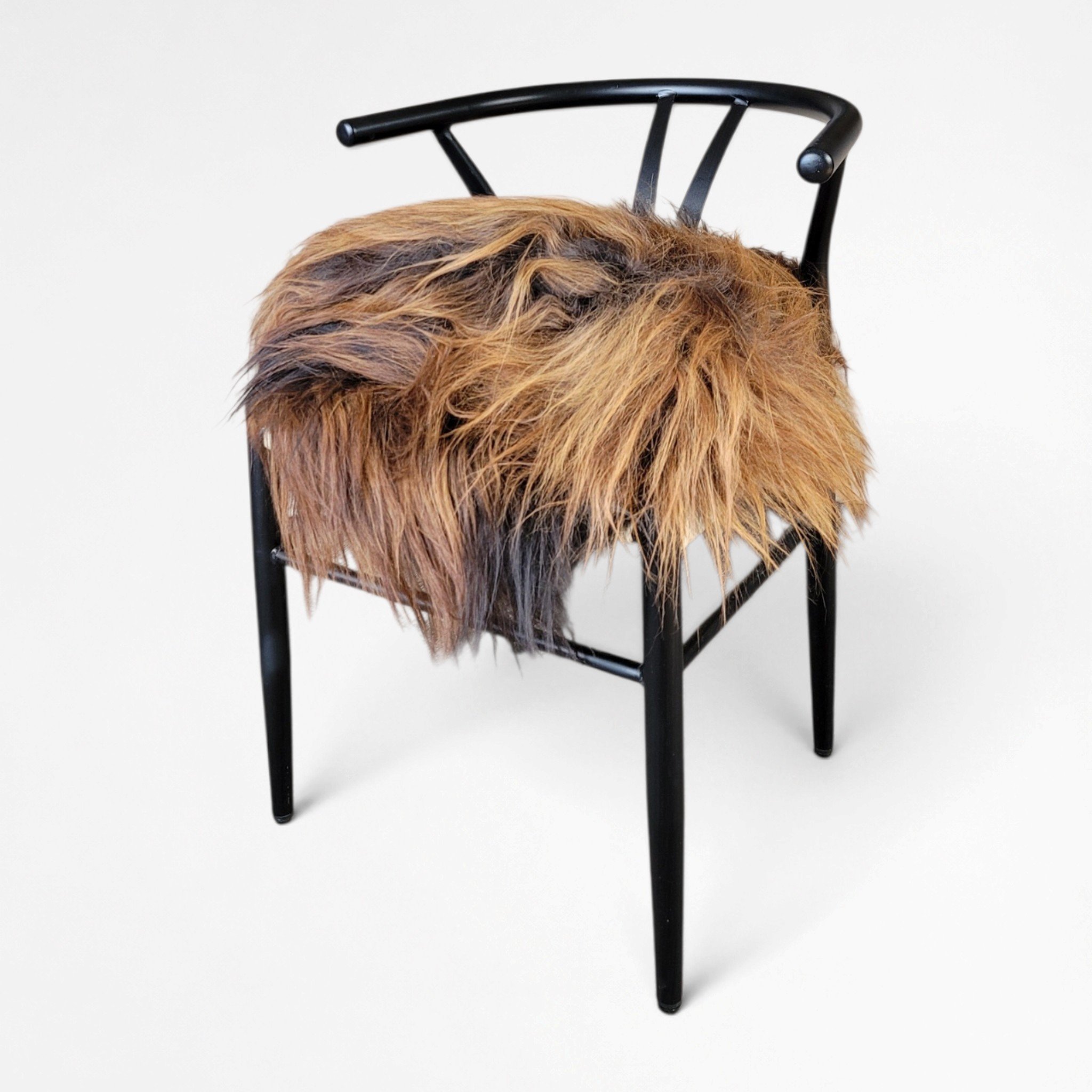 XXL Icelandic Sheepskin Tri-Color Moorit 58" x 37" - Image 2