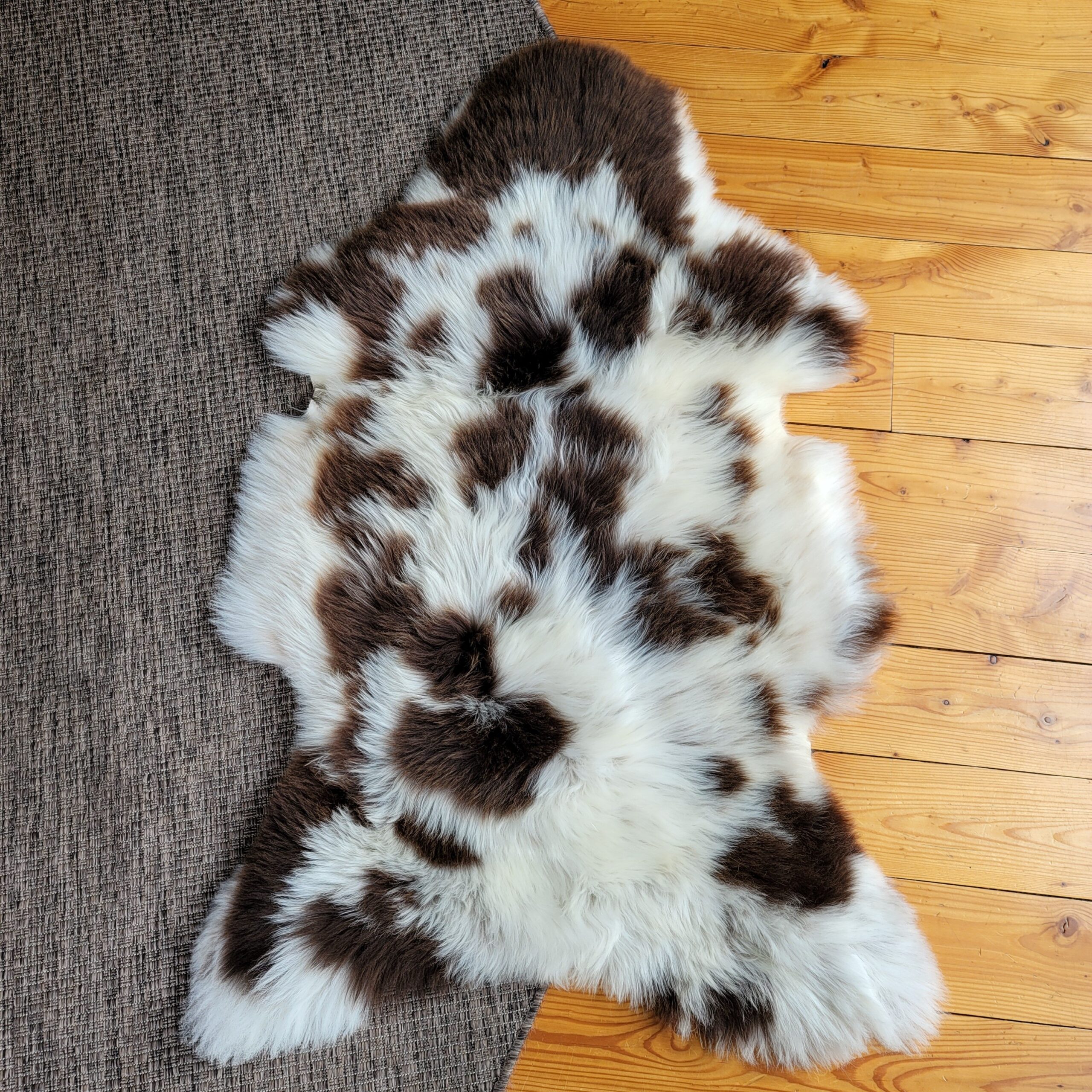 Silky Rare Breed British Sheepskin Throw – Supple Blanket-Like Hide 49" x 31" - Image 5