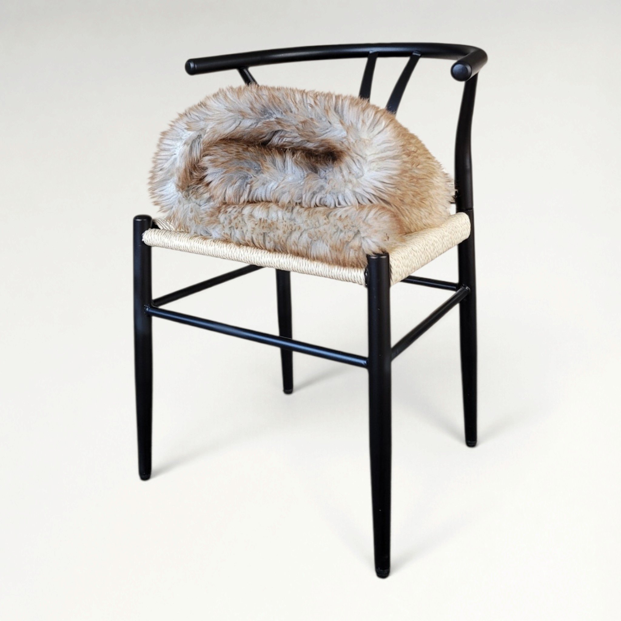 Amazing Unique German Sheepskin 50" x 34" Exceptionally Soft Dense Wool - Image 3