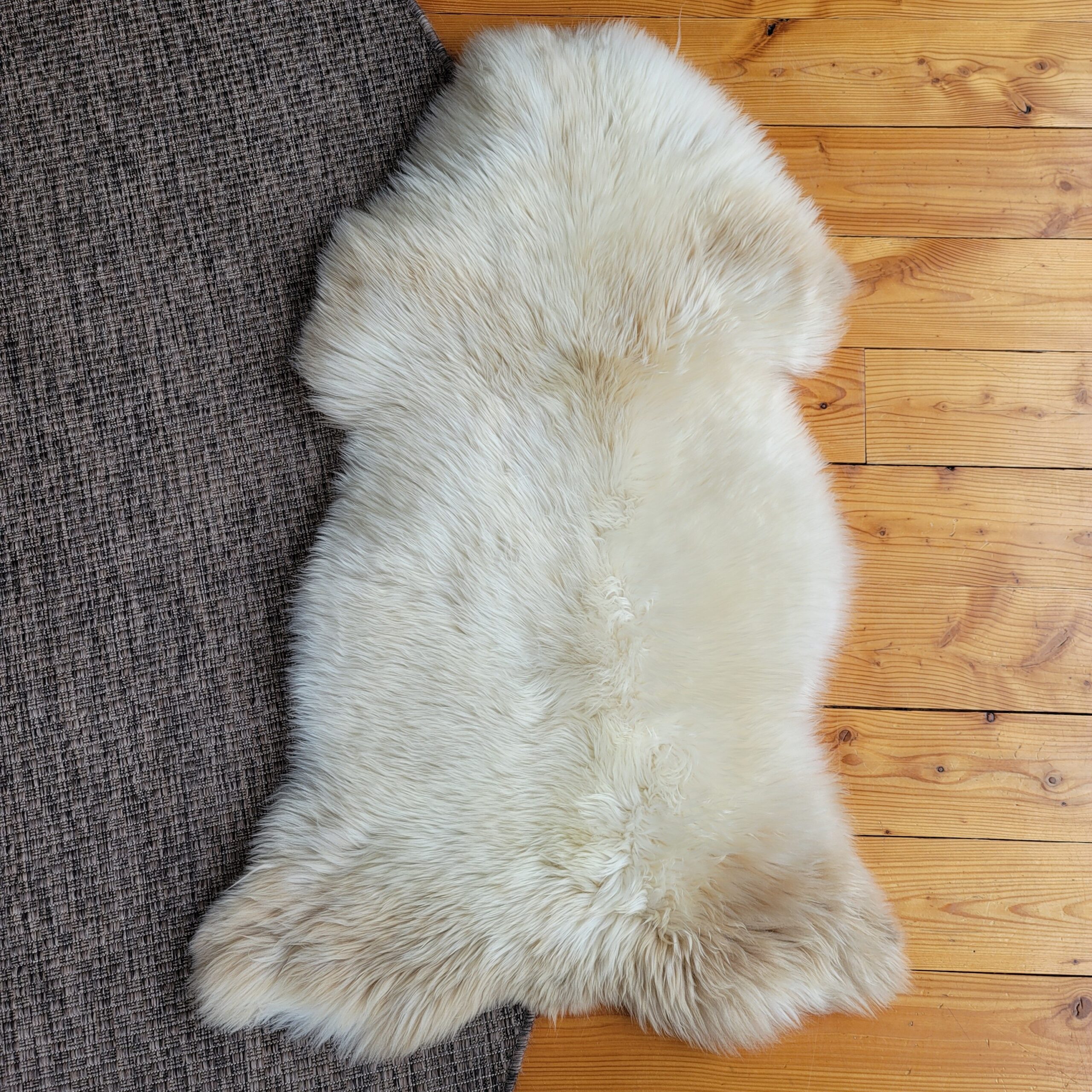 Rare German Sheepskin – Silky-Soft Plush Fleece – 44" × 28" - Image 4