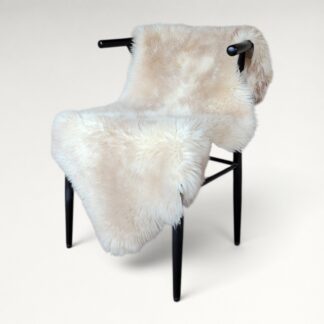 Rare German Sheepskin – Plush Wool & Supple Hide – 45" × 33"