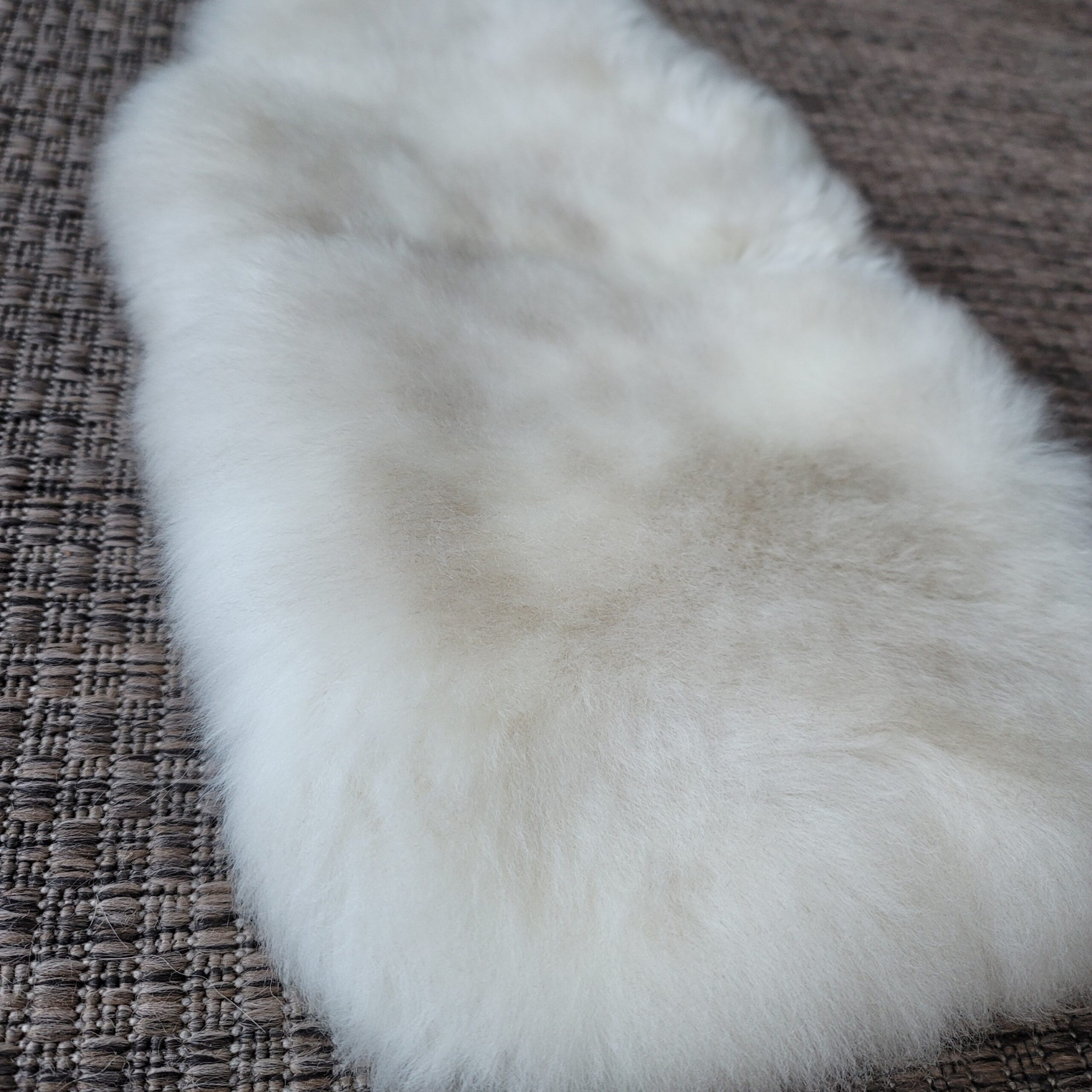 Silky Soft Bone + Tan Hot Water Bottle Cover - Fits 2L Bottle - Image 4