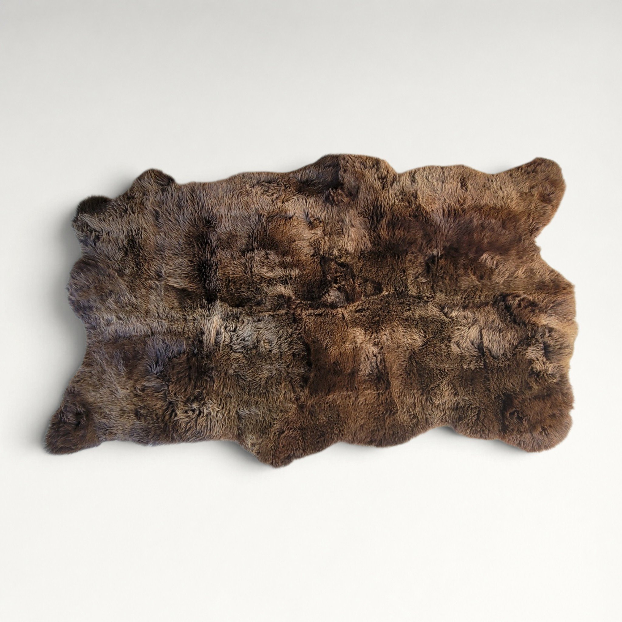 Premium Natural Brown British Rare-Breed Multi-Hide Sheepskin - Image 2