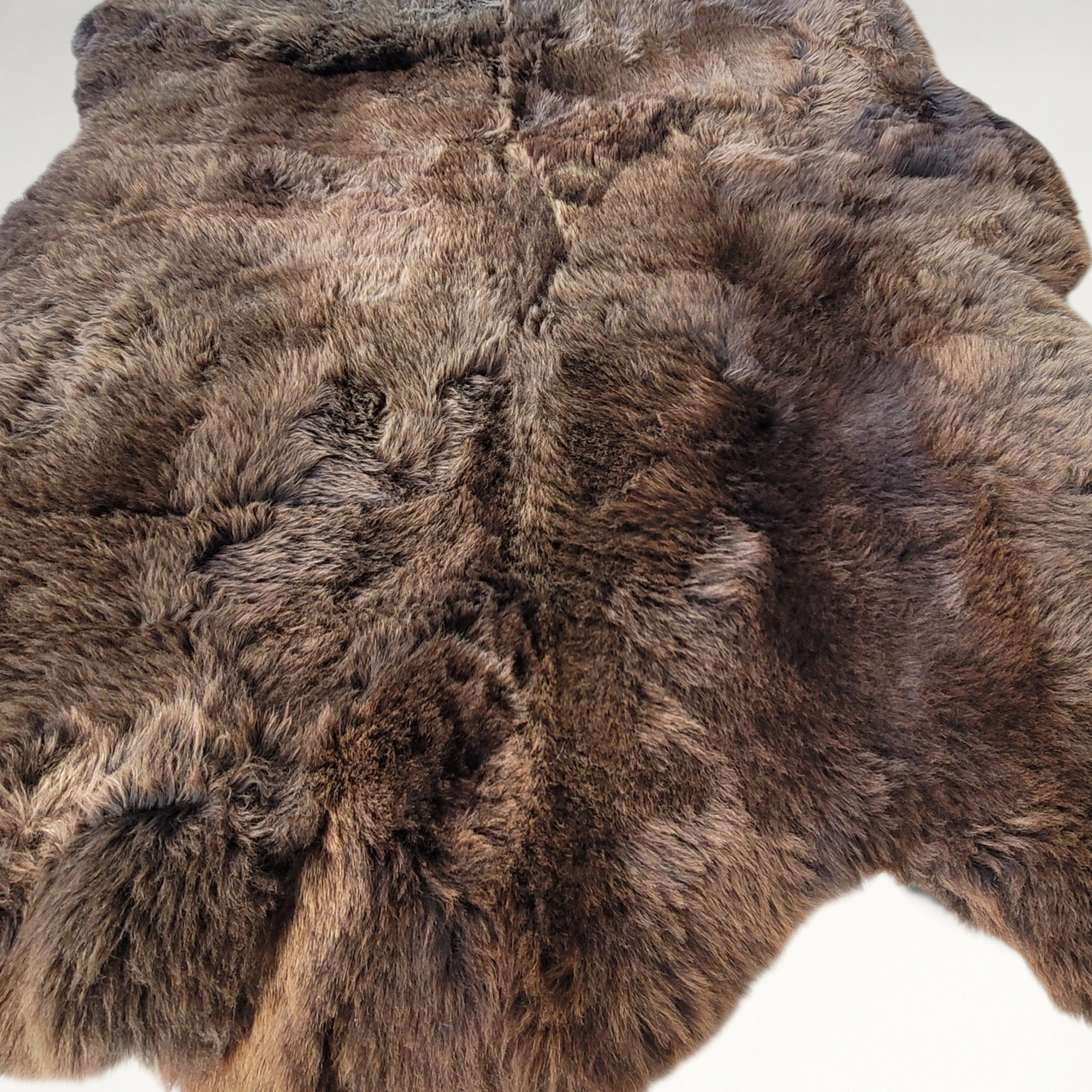 Premium Natural Brown British Rare-Breed Multi-Hide Sheepskin - Image 7