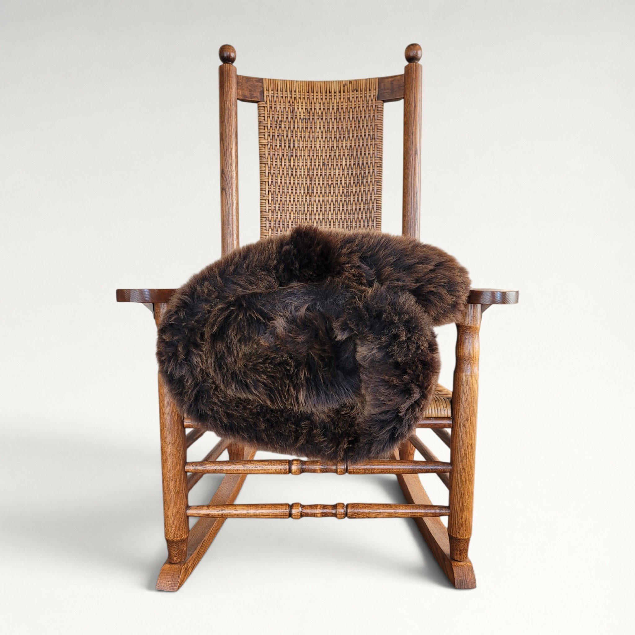 Premium Natural Brown British Rare-Breed Multi-Hide Sheepskin - Image 4